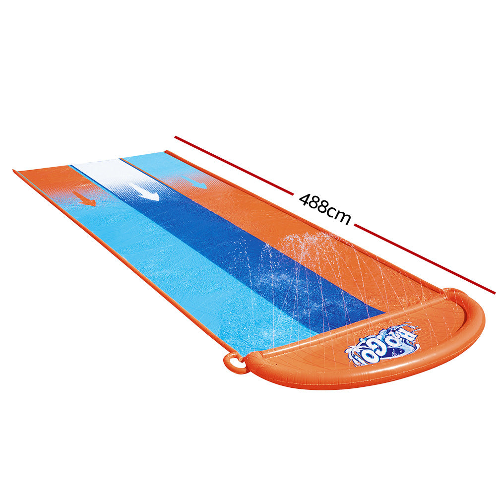 Bestway Water Slip And Slide Kids Inflatable Splash Toy Outdoor Triple 4.88M